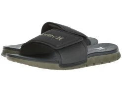 HURLEY Fusion 2.0 Slide (black/white/olive)