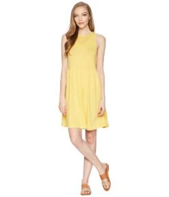 Roxy Tucson Dress (buff Yellow)