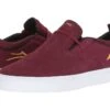 Lakai Riley 2 (burgundy Suede) -Tide And Style Z4318937