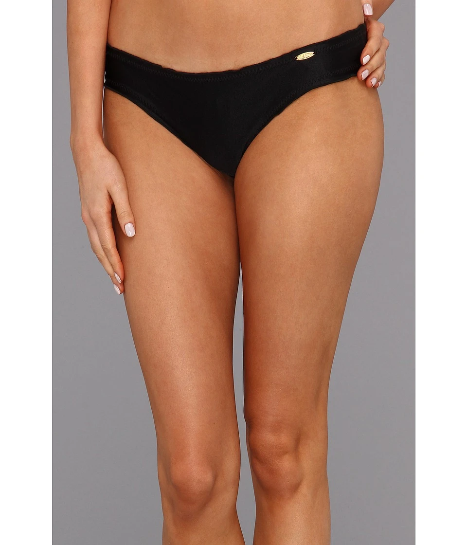 Cosita Buena Full Ruched Back Bikini Bottom (black) 3 Cosita Buena Full Ruched Back Bikini Bottom (black)