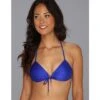 Cosita Buena Molded Push-up Bandeau Halter (electric Blue) 1 Cosita Buena Molded Push-up Bandeau Halter (electric Blue) -Tide And Style Z688202423591