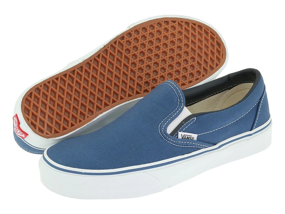 Vans Classic Slip-on Core Classics (navy (canvas)) 3 Vans Classic Slip-on Core Classics (navy (canvas))