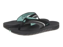 Reef Slap 3 (black/black/aqua)