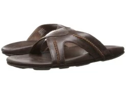 OluKai Mea Ola Slide (dark Java/dark Java)