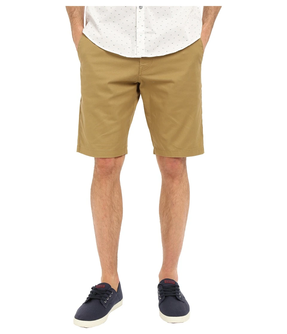 Volcom Frickin Modern Stretch Chino Shorts (dark Khaki) 3 Volcom Frickin Modern Stretch Chino Shorts (dark Khaki)
