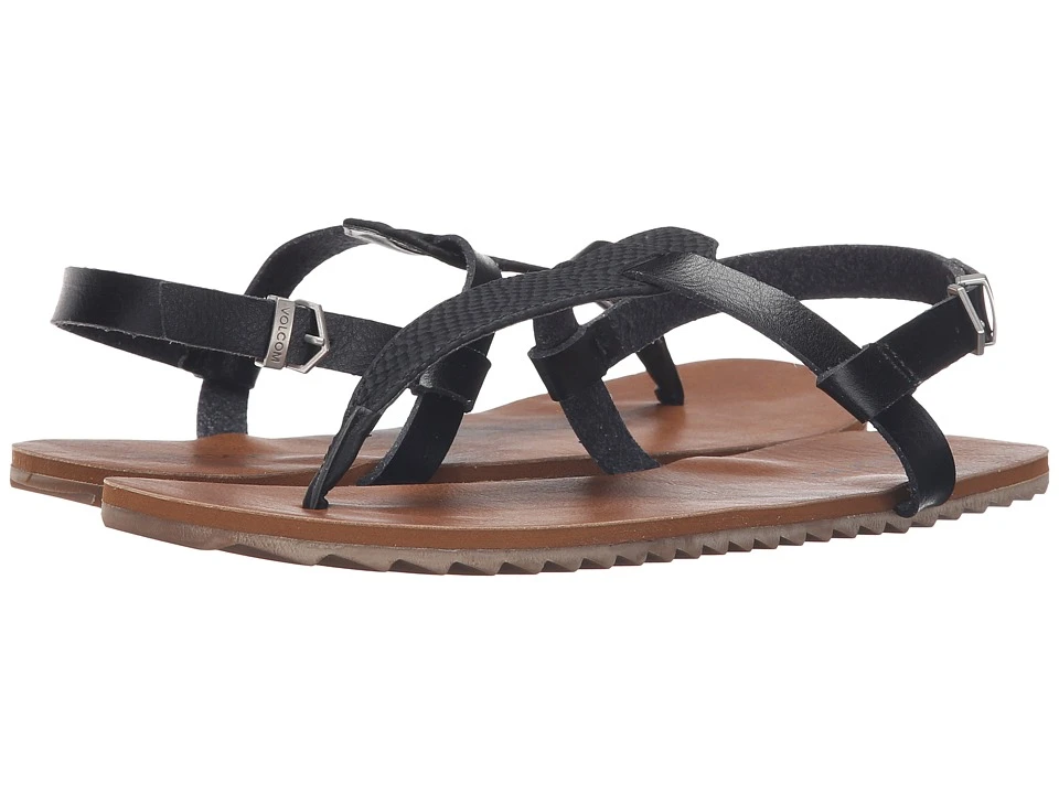 Volcom Maya Sandal (black Combo) 3 Volcom Maya Sandal (black Combo)